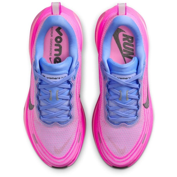 Nike Vomero Plus - Womens Running Shoes - Royal Pulse/Metallic Dark Grey/Fire Pink