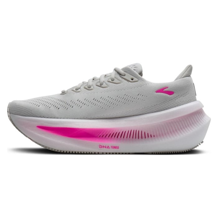 Brooks Glycerin Max 2 - Womens Running Shoes - Oyster/Argyle/Cyber Pink - image 2
