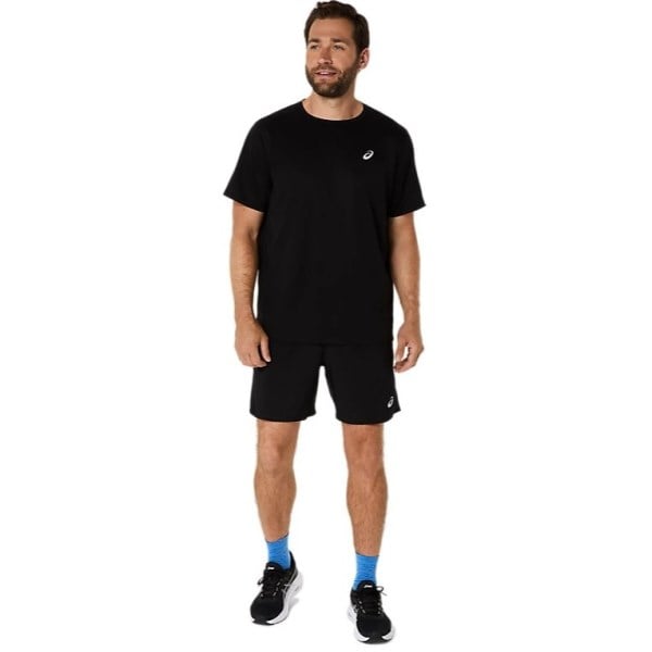 Asics Silver 7inch Shorts - Mens Running Shorts - Performance Black