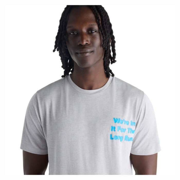 New Balance RC Mens Essential Graphic T-Shirt - Athletic Grey - image 3