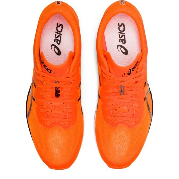 Asics Sortiemagic RP 6 - Unisex Road Racing Shoes - Shocking Orange/Black