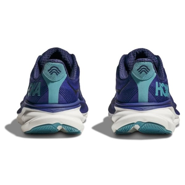 Hoka Clifton 9 - Womens Running Shoes - Bellwether Blue/Evening Sky