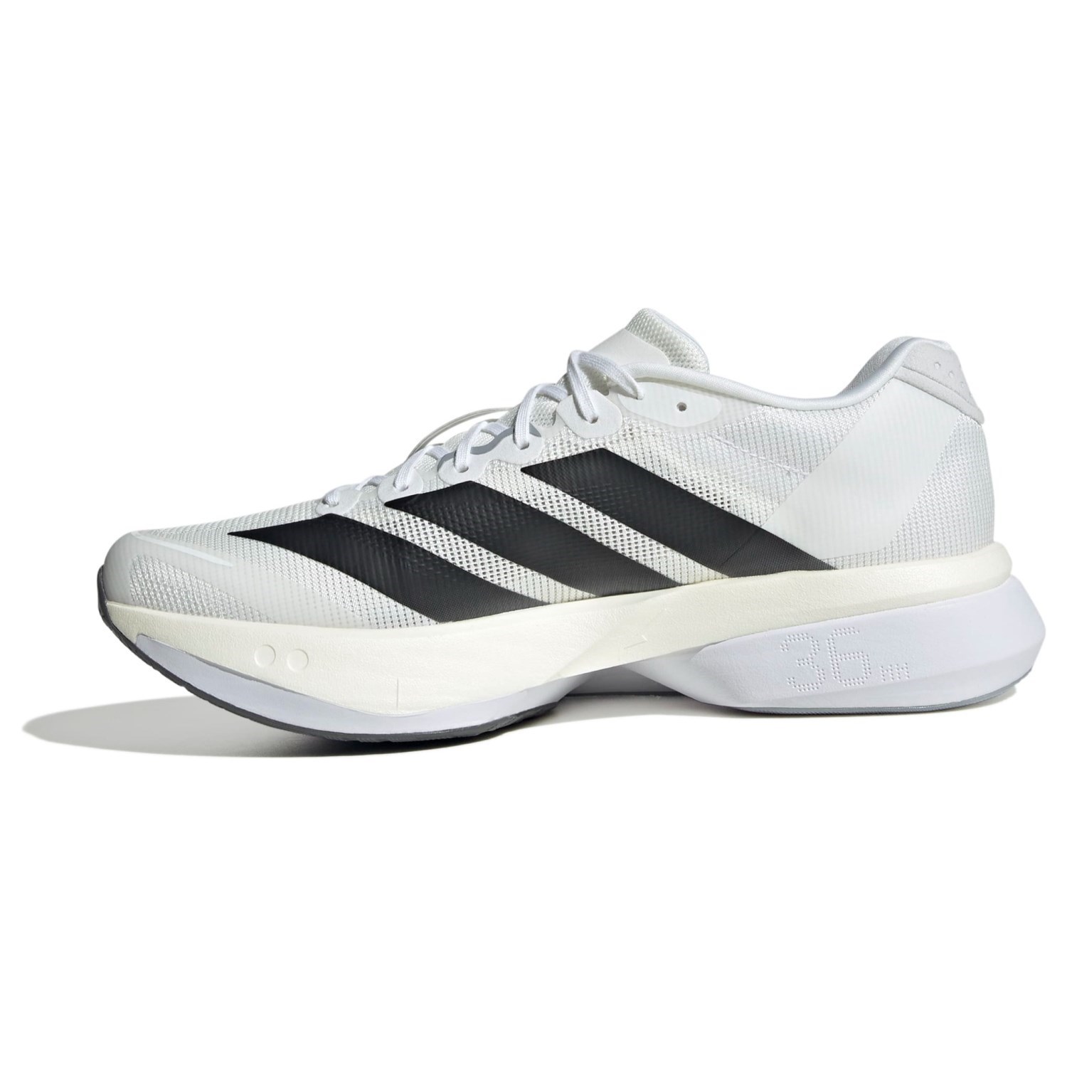 adidas Adizero Boston 13 - Mens Running Shoes - Cloud White/Core Black/Dash Grey - image 2