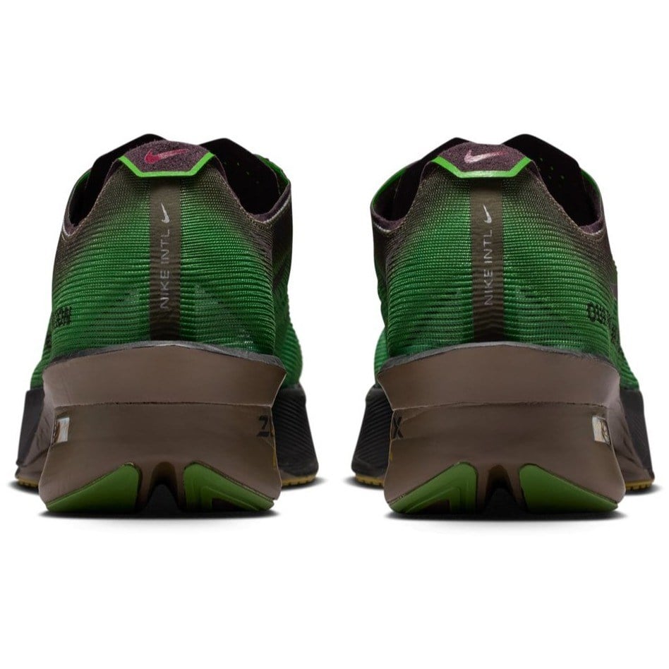 Nike ZoomX Vaporfly 4 - Our Pace Our Vib(e)bration - Mens Racing Shoes - Chlorophyll/Burgundy