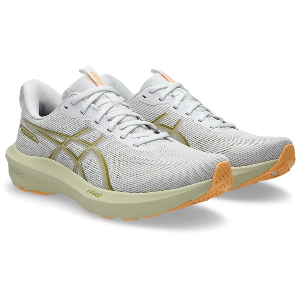Asics GT-1000 14 - Mens Running Shoes - White/Lemongrass