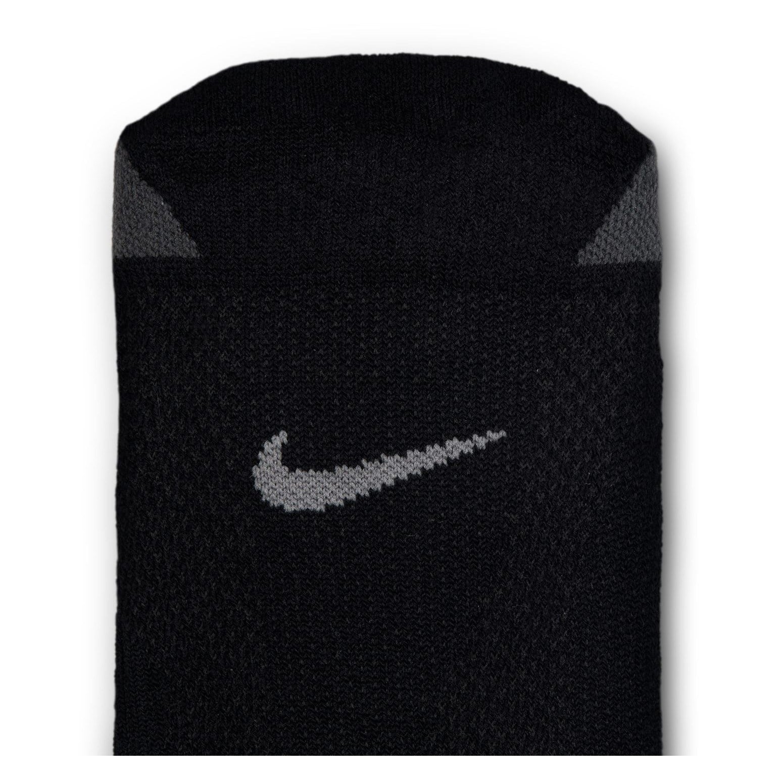 Nike Lightweight No Show Unisex Running Socks - Black/Dark Smoke Grey/Smoke Grey - image 3