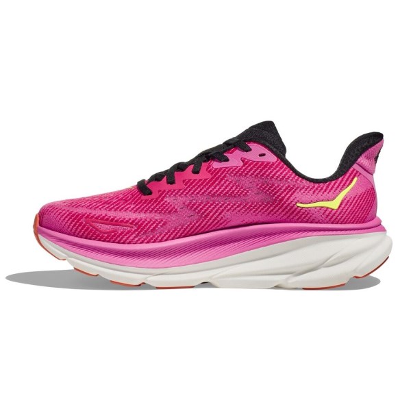 Hoka Clifton 9 - Womens Running Shoes - Raspberry/Strawberry