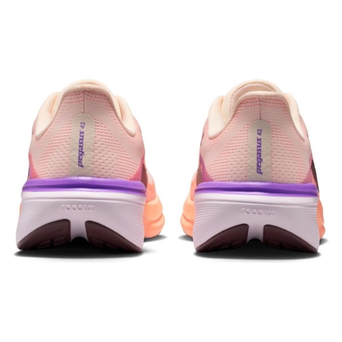 Nike Pegasus 42 - Womens Running Shoes - Chalk/Tattoo/Orange Pulse/Bright Violet