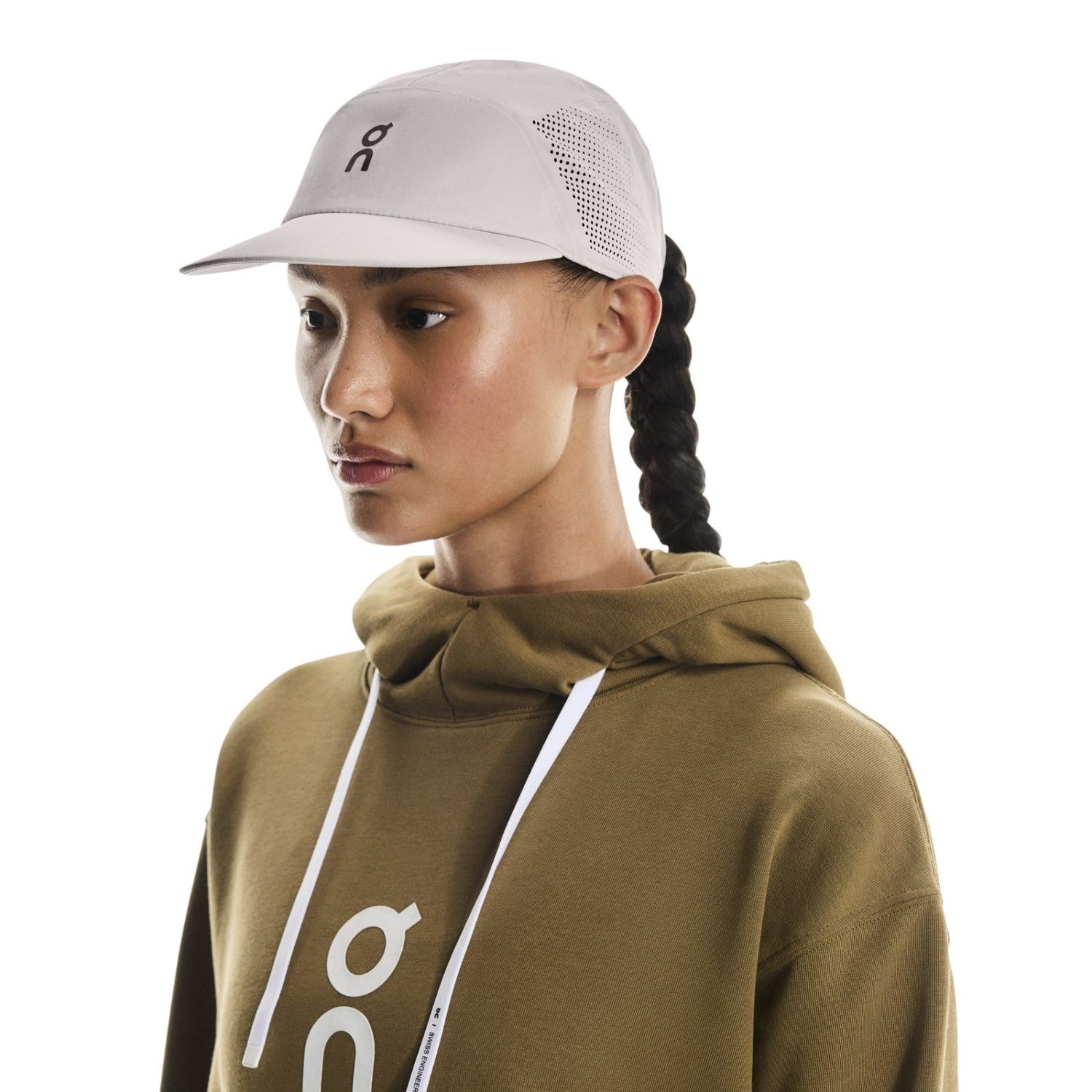 On Running Unisex Performance Running Cap - Pearl