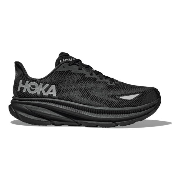 Hoka Clifton 9 GTX - Mens Running Shoes - Black/Black