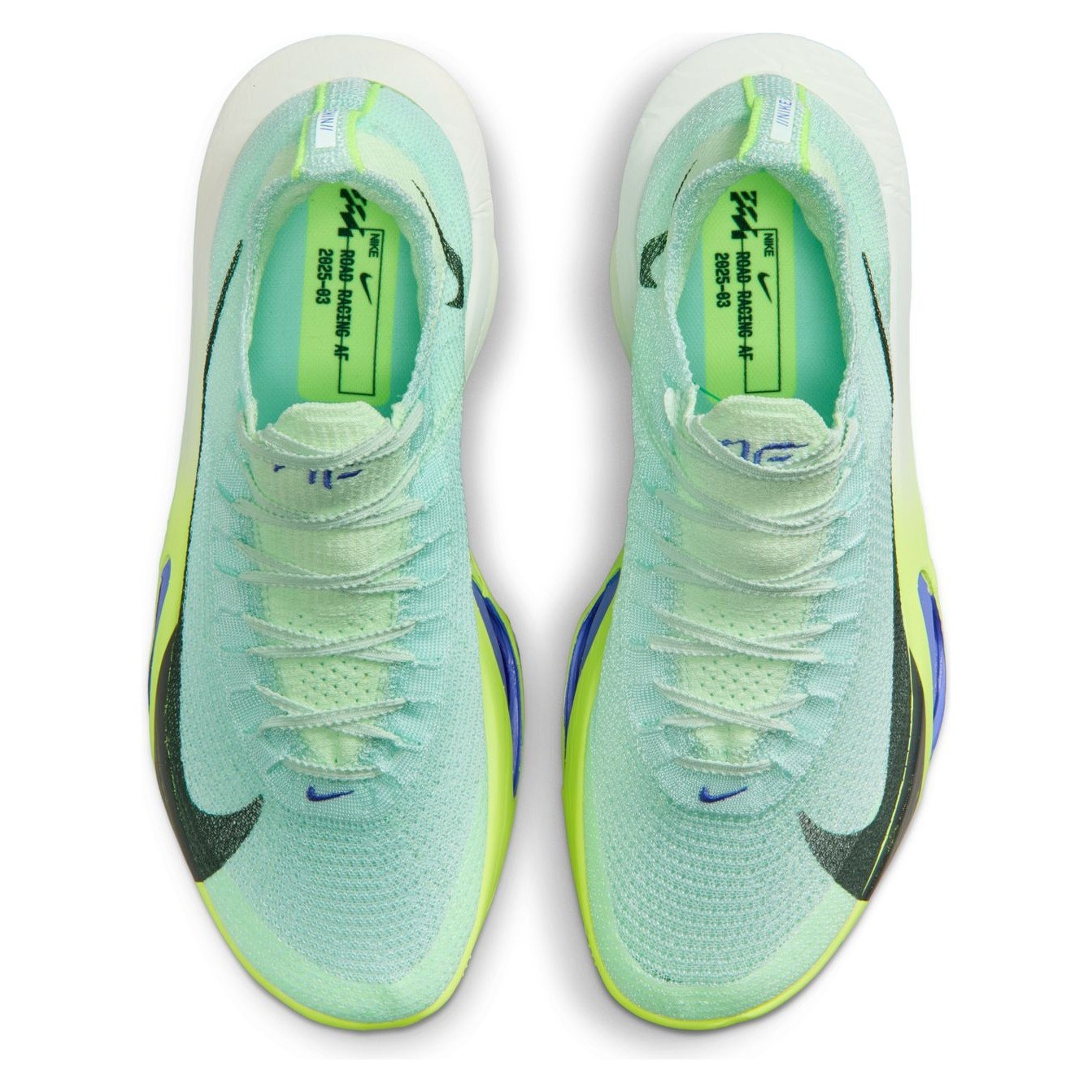 Nike Alphafly 3 - Mens Road Racing Shoes - Barely Green/Black Spruce/Volt Tint