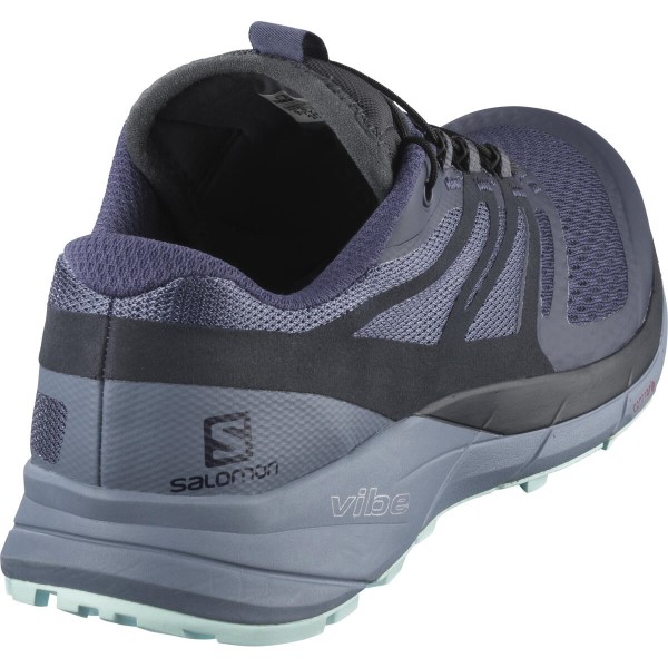 Salomon Sense Ride 2 - Womens Trail Running Shoes - Crown Blue/Flintstone/Icy Morning