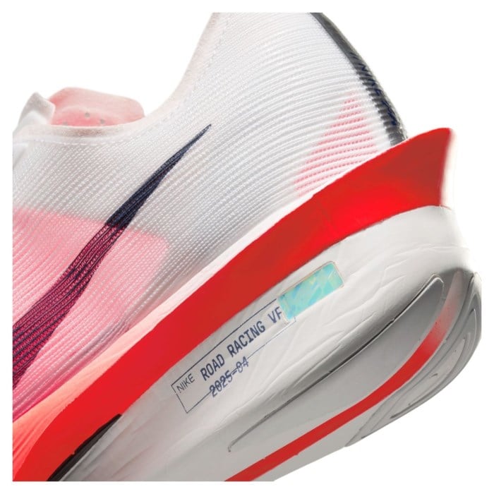 Nike ZoomX Vaporfly 4 - Mens Racing Shoes - White/Midnight Navy/Bright Crimson