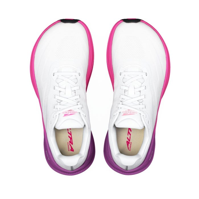 Altra Experience Flow 3 - Womens Running Shoes - White/Purple Cactus Flower/Knockout Pink - image 4