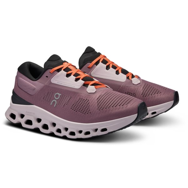 On Cloudstratus 3 - Womens Running Shoes - Quartz/Lily