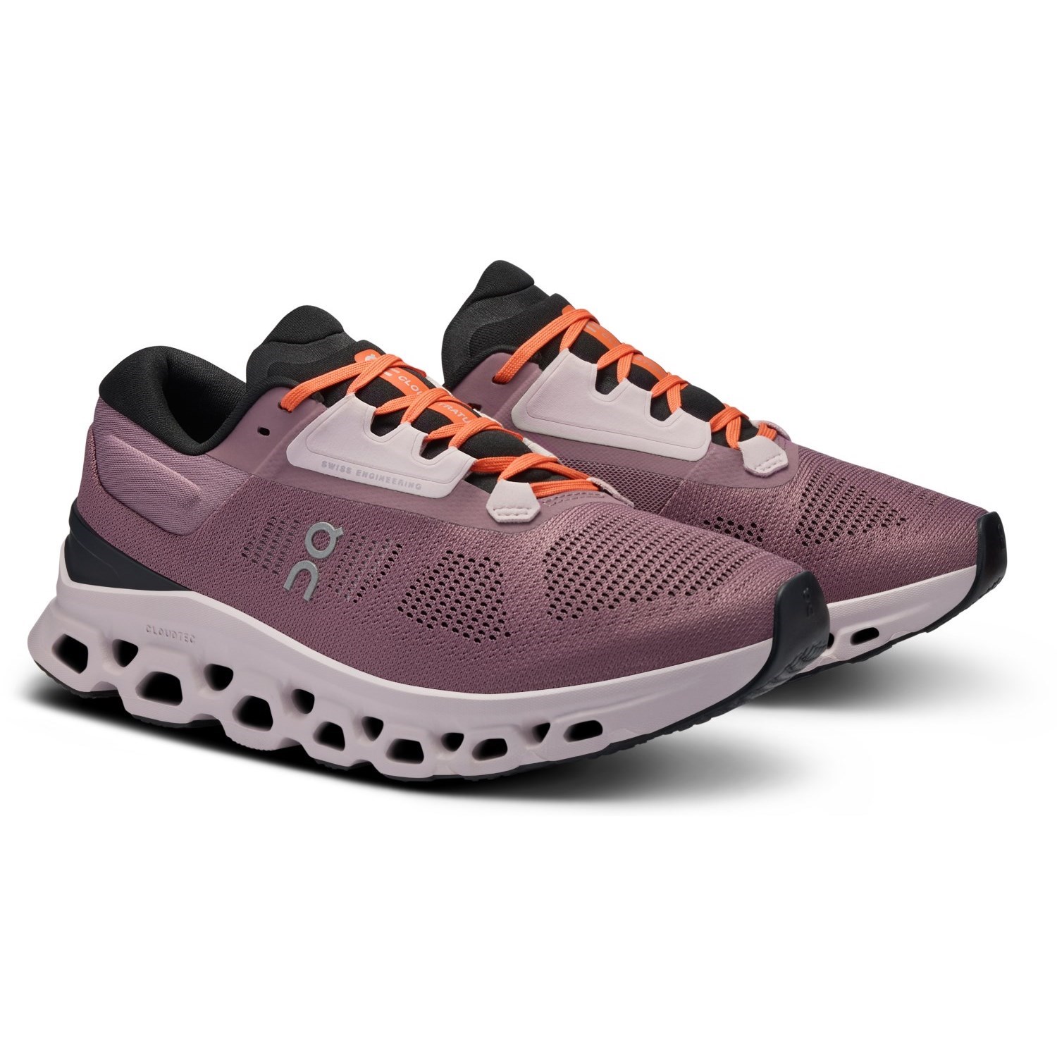 On Cloudstratus 3 - Womens Running Shoes - Quartz/Lily
