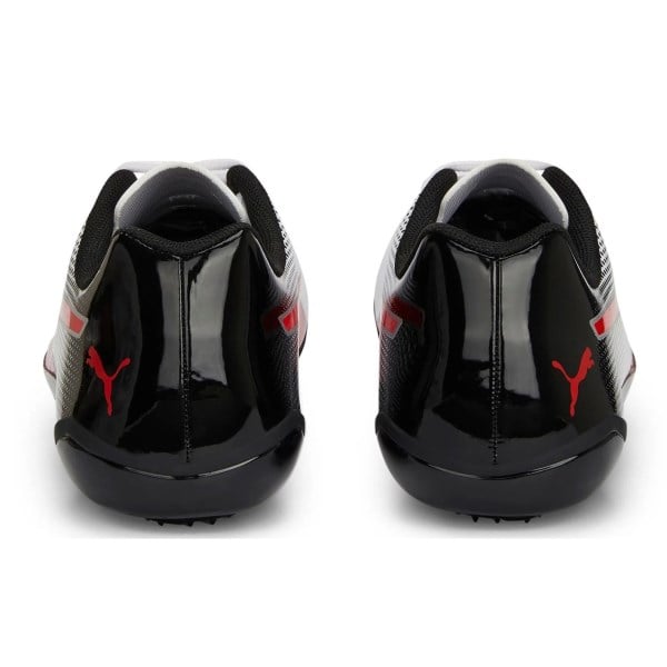 Puma evoSpeed Prep Sprint 3 - Unisex Track Sprint Spikes - White/Black/Red