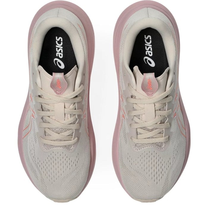 Asics GT-2000 14 GS - Kids Running Shoes - Mineral Beige/Sun Coral