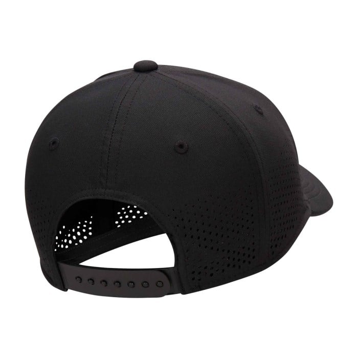 Nike Dri-Fit ADV Club Structured Swoosh Cap - Black/White