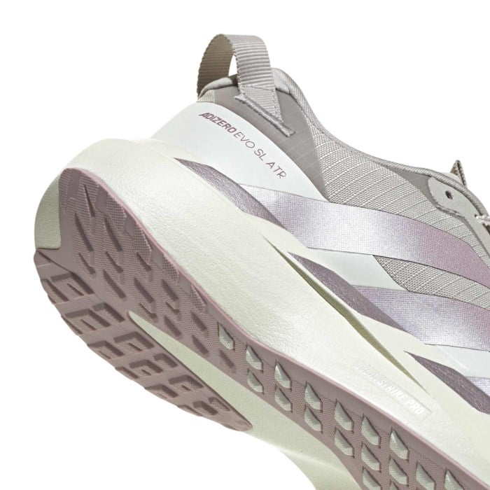 adidas Adizero Evo SL ATR - Womens Running Shoes - Grey One/Ice Purple/White Tint - image 7