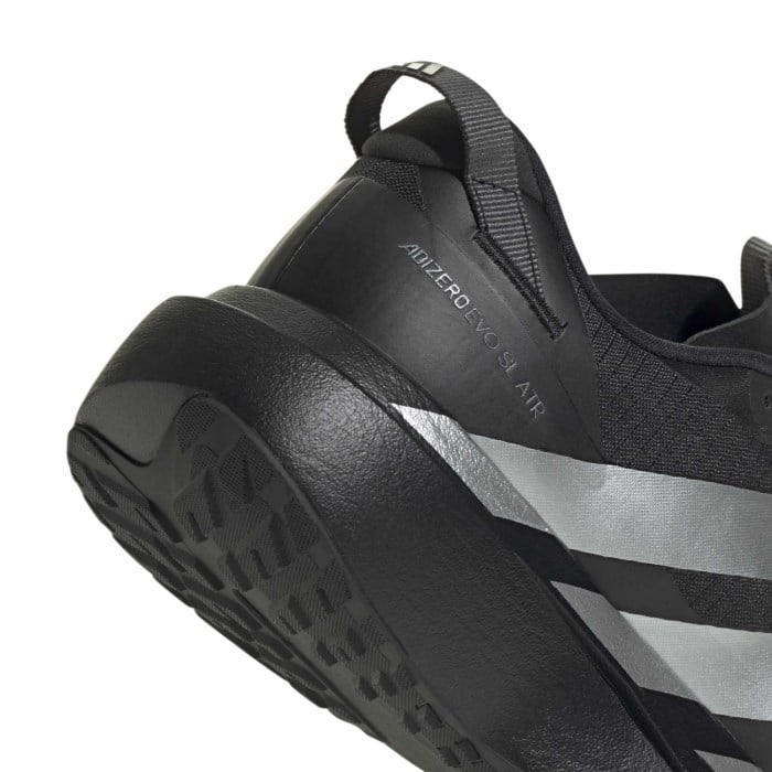 adidas Adizero Evo SL ATR - Mens Running Shoes - One Black/Silver Metallic/Grey Five - image 7