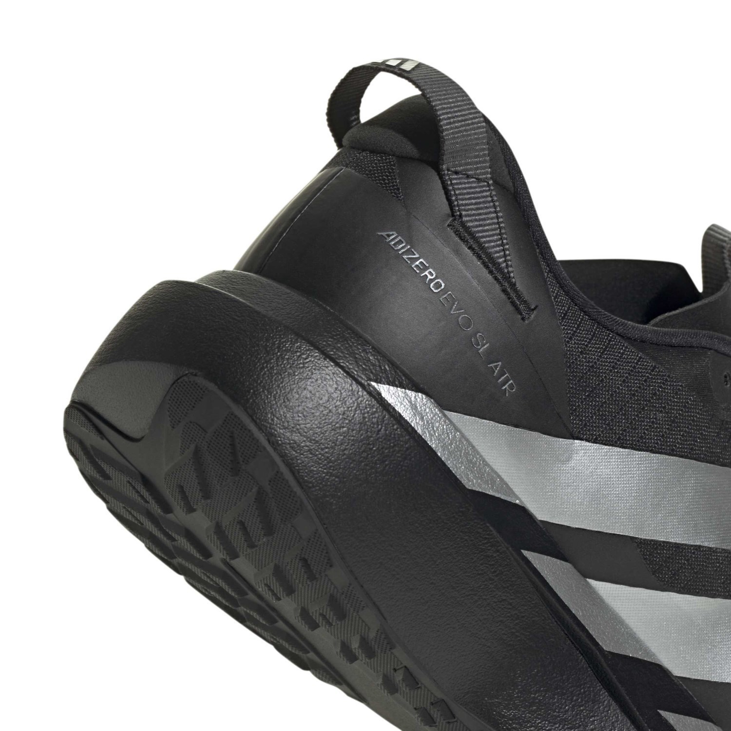 adidas Adizero Evo SL ATR - Mens Running Shoes - One Black/Silver Metallic/Grey Five - image 7