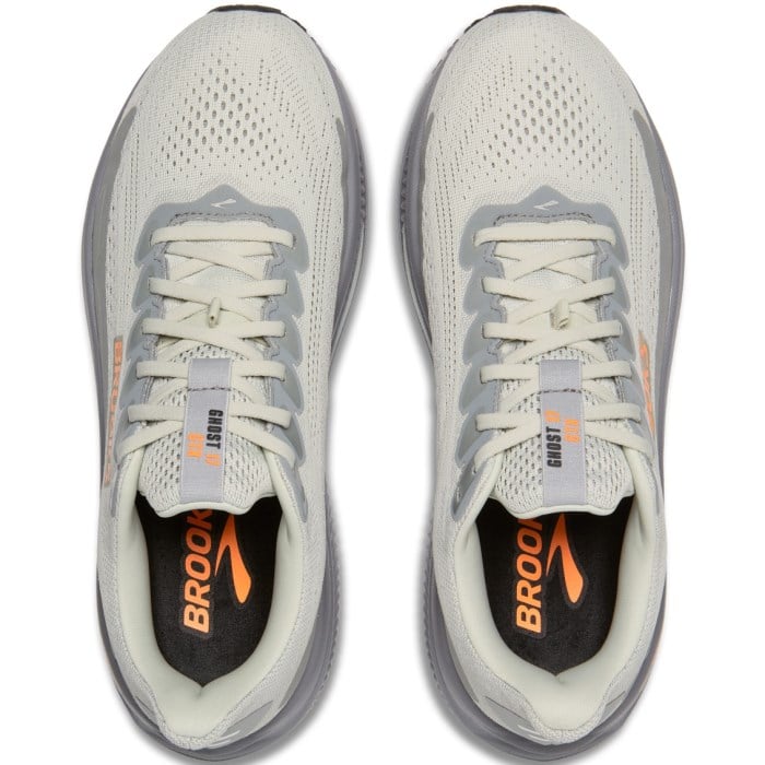 Brooks Ghost 17 GTX - Mens Waterproof Running Shoes - Smoke/Primer Grey