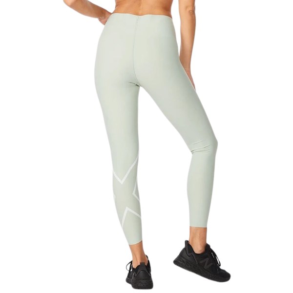 2XU Form Sculpt Hi-Rise Womens Compression Tights - Mineral/White