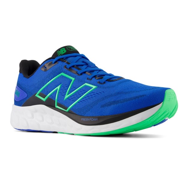 New Balance Fresh Foam 680v8 - Mens Running Shoes - Blue Oasis/Lime Leaf/Black
