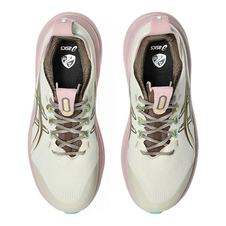 Asics Gel Nimbus 28 TR - Womens Trail Running Shoes - Light Dust/Clay Cannon