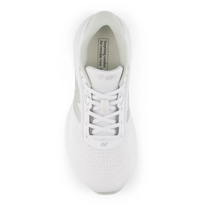 New Balance 680v9 - Womens Running Shoes - NB 103 White/Grey Matter/Silver Metallic