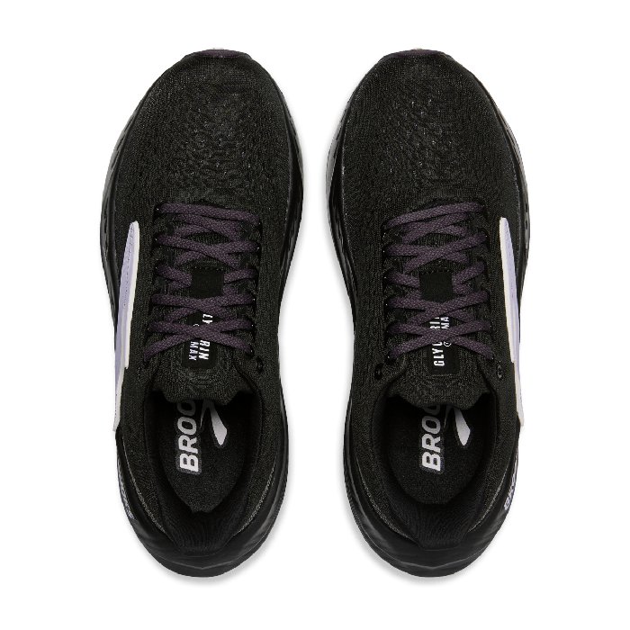 Brooks Glycerin Max - Womens Running Shoes - Black/Orchid Ice/Grey