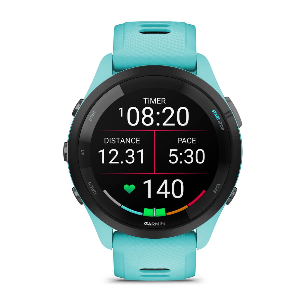 Garmin Forerunner 265 - GPS Running Smart Watch - Aqua - image 2