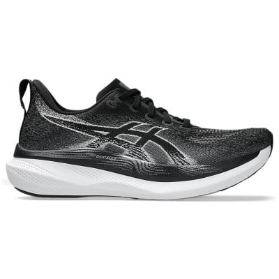 Asics GlideRide Max 2 - Mens Running Shoes - Black/White