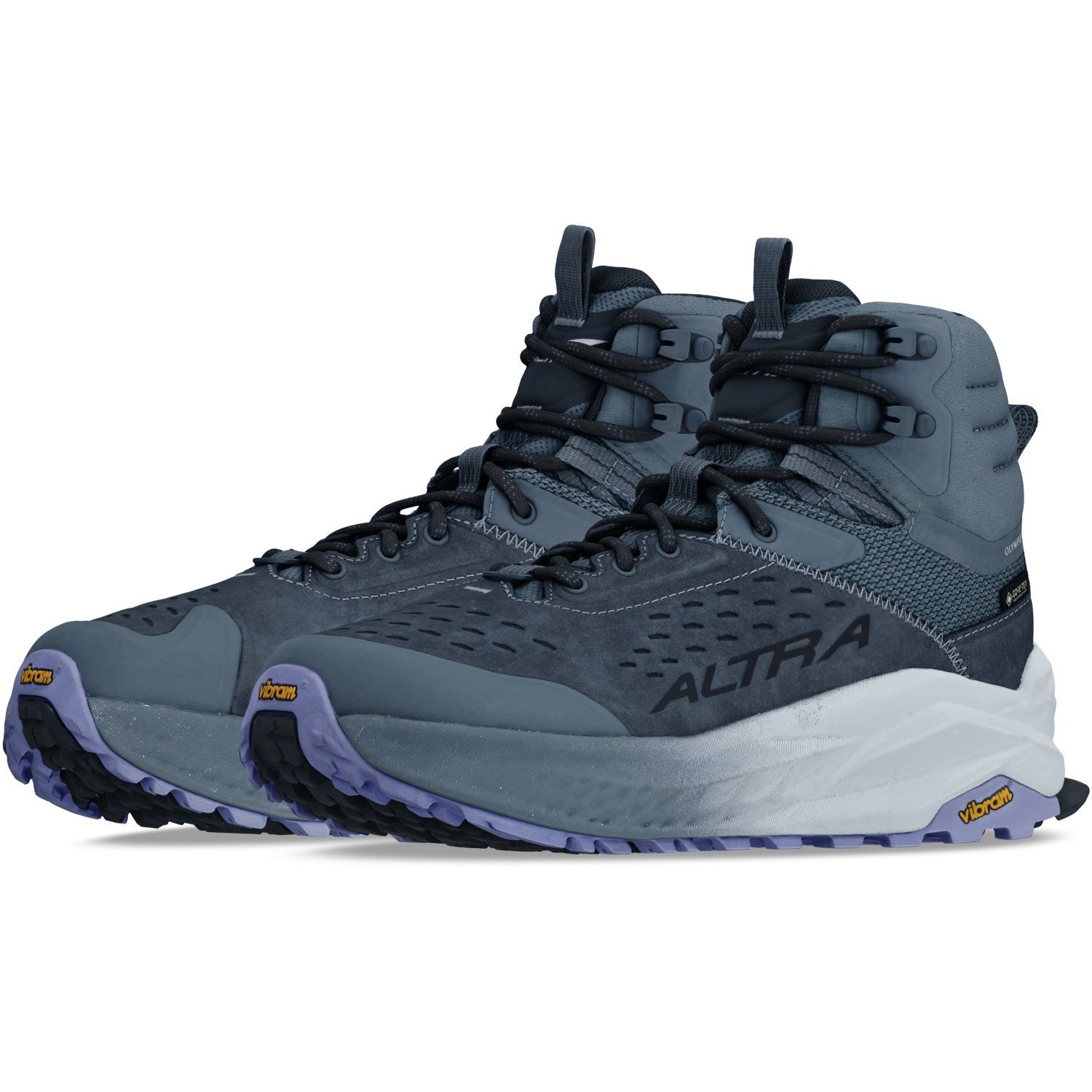 Altra Olympus 6 Hike Mid GTX - Womens Hiking Shoes - Dark Blue