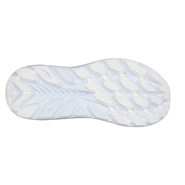 Hoka Clifton 8 - Womens Running Shoes - Blanc De Blanc/ Bright White
