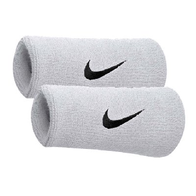 Nike Swoosh Doublewide Wristbands - Pair