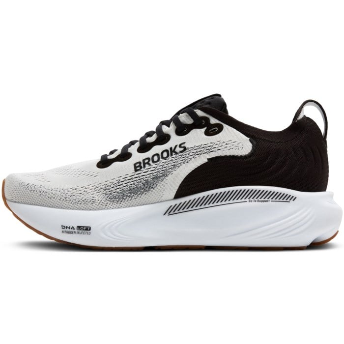 Brooks Adrenaline GTS 25 - Womens Running Shoes - White/Black/White