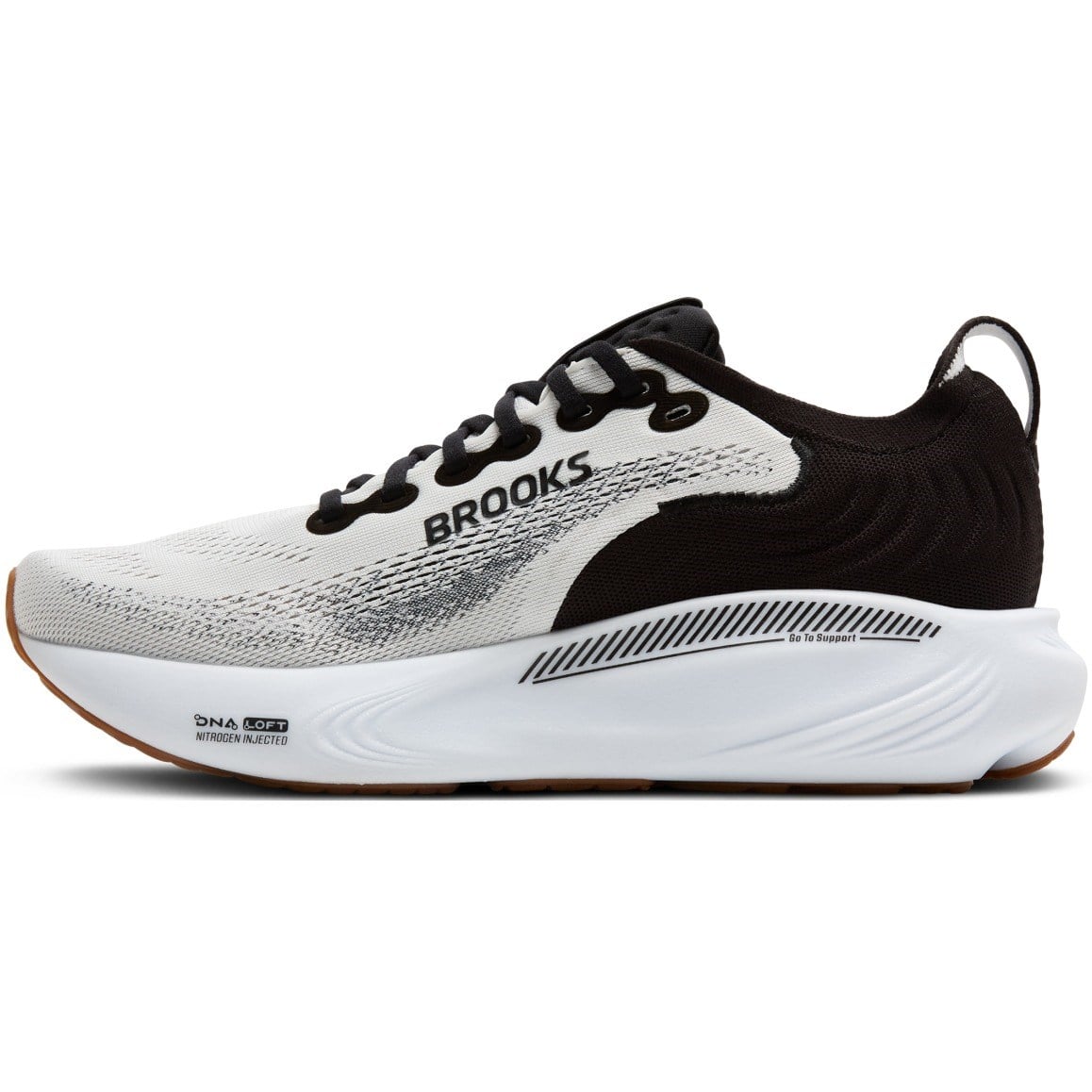Brooks Adrenaline GTS 25 - Womens Running Shoes - White/Black/White