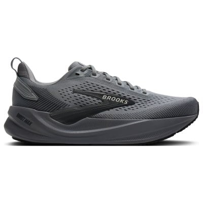Brooks Ghost Max 4 - Mens Running Shoes - Grey/Grey/Ebony