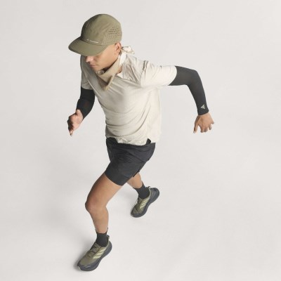 adidas ADI365 H.Koumori Mens Running T-Shirt - Putty Grey