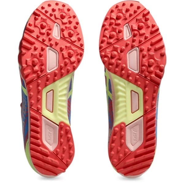 Asics Gel Firestorm 5 - Kids Racing Waffles - Papaya/Huddle Yellow