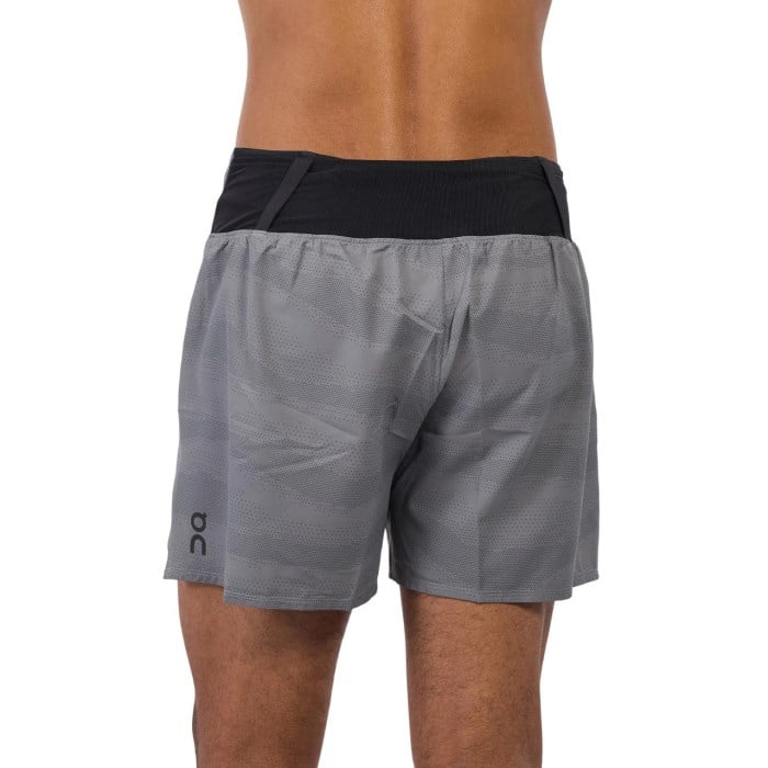 On Mens Trail Running Shorts - Rock