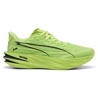 Puma Deviate Pure Nitro - Mens Running Shoes - Sunny Lime/Puma Black