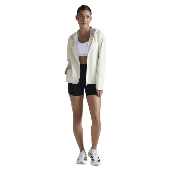 2XU Ignition Shield Womens Waterproof Jacket - Chalk/White Reflective - image 5