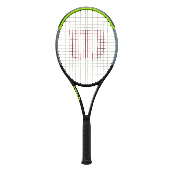 Wilson Blade 100L V7.0 Tennis Racquet - Black/Green/Grey