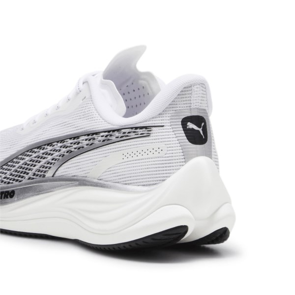 Puma Velocity Nitro 3 - Mens Running Shoes - White/Silver/Black