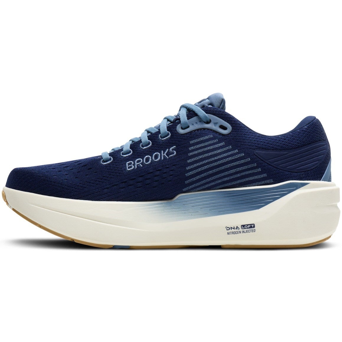 Brooks Ghost Max 3 - Mens Running Shoes - Blue/Starfish/Moonlight
