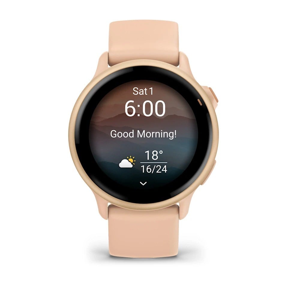 Garmin Vivoactive 6 GPS Smartwatch - Metallic Pink Dawn/Pink Dawn - image 4