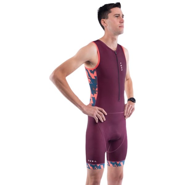 Sub4 Endurance Mens Triathlon Suit - Crimson